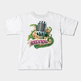 Cthulhu microphone Kids T-Shirt